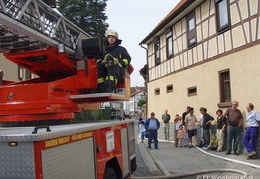 Überlandhilfe Gebäudebrand Rimbach