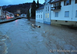    Hochwasser Weschnitz