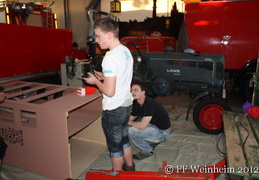 Bilder vom Bau des Sommertagswagen der JF Weinheim  2012  209 