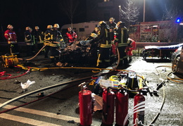 Einsatz H3 Verkehrsunfall Mannheimer Straße