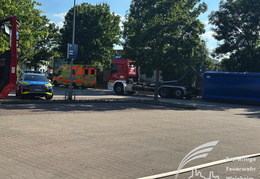 Einsatz Brand Müllpresse