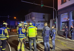 Einsatz Zimmerbrand Bergstraße